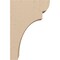Ekena Millwork 4"W x 8"D x 12"H Classic Yorktown Rough Cedar Woodgrain TimberThane Corbel, Primed Tan CORUR04X08X12YORRCPR - alternate 3